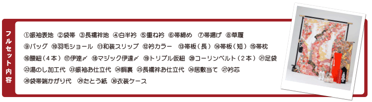 フルセット内容